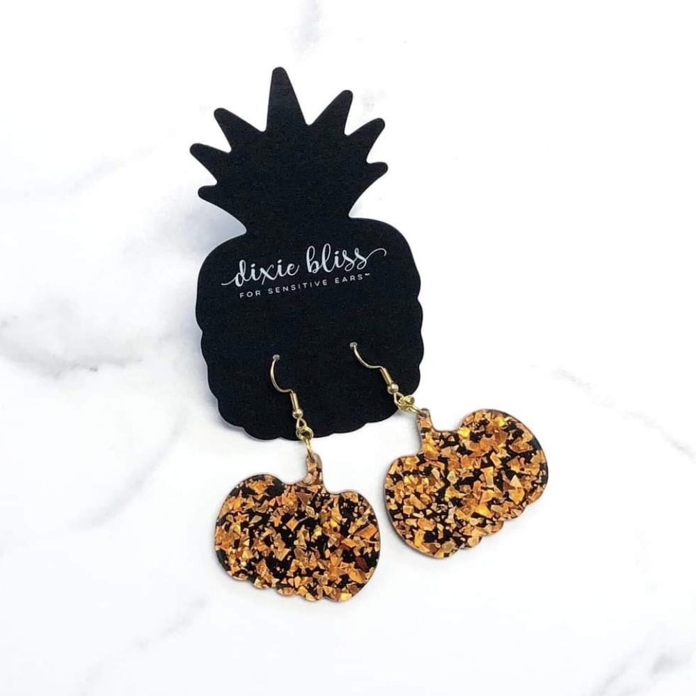 Pumpkin earrings